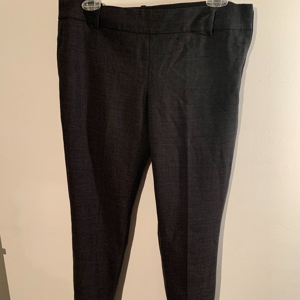 J.Crew Dark Gray Pleated Dress Pants